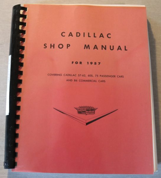 Cadillac 1957 Shop Manual