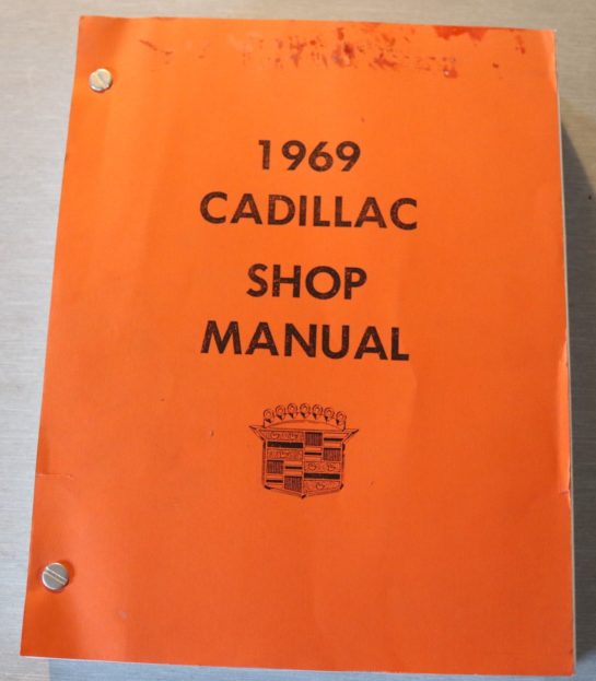 Cadillac 1969 Shop Manual