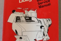 Dodge 1974 Body Service Manual