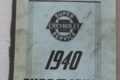 Chevrolet 1940 Shop Manual
