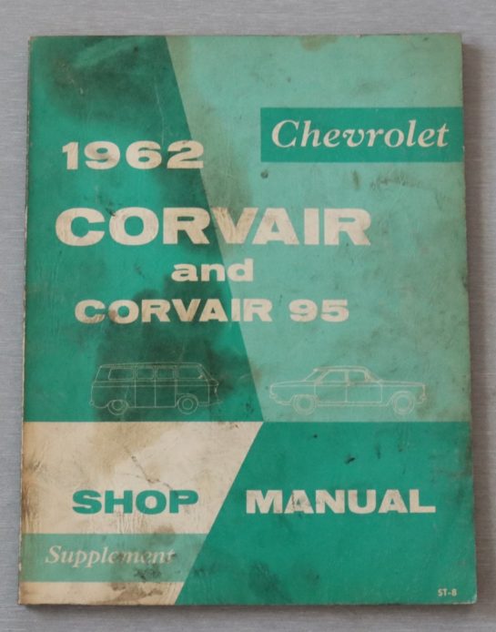 Chevrolet 1962 Shop Manual
