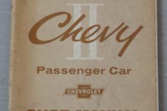 Chevy II 1963 Passenger Car Shop Manual