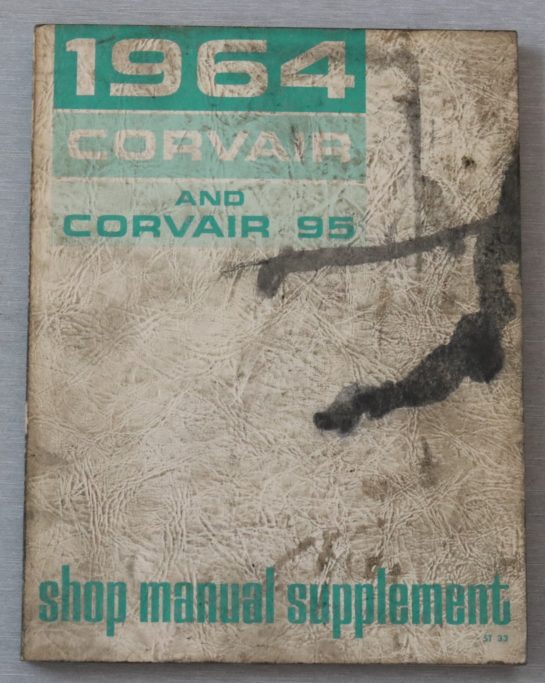 Shop manual Supplement 1964 Corvair