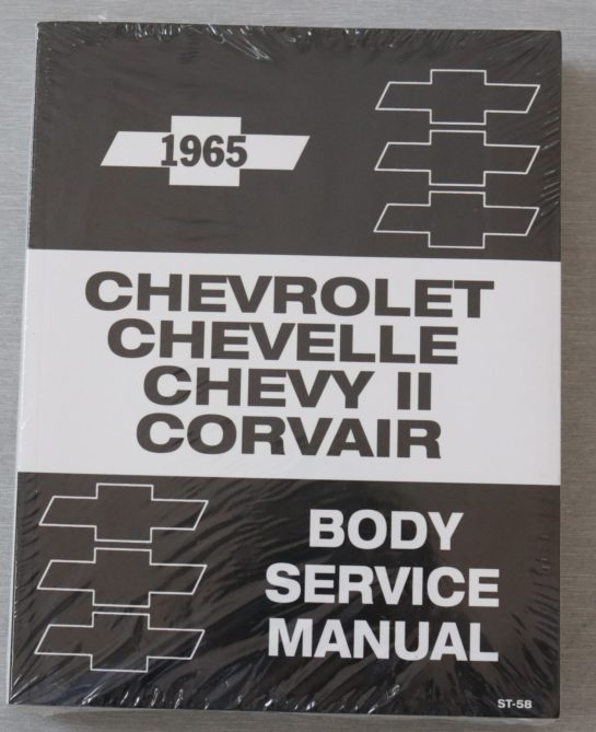 Chevrolet, Chevelle, Chevy II, Corvair 1965 Body Service Manual