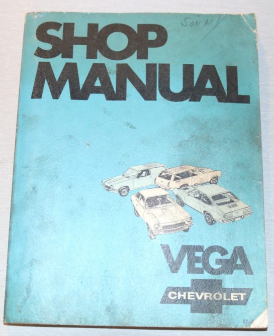 Chevrolet Vega 1972 Shop Manual