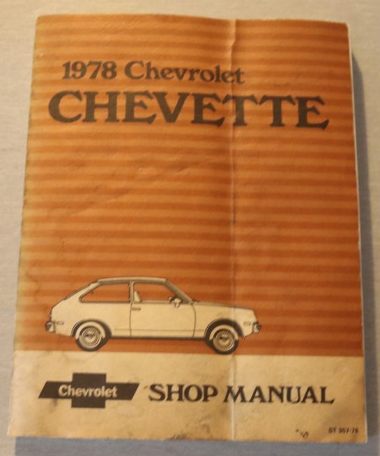 Chevrolet Chevette 1978 Shop Manual