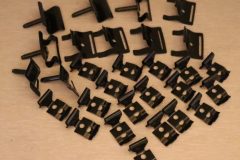 Clips kromlister bakruta  1962-64 Chevrolet 2dht