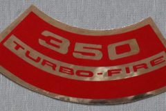 Luftrenardekal Chevrolet 350 Turbo-Fire