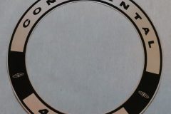 Luftrenardekal 460-4V  1968-71 Lincoln