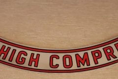 Luftrenardekal 12"  1965-67 Oldsmobile