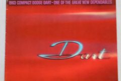 Försäljningsbroschyr 1963 Dart