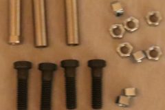 Bultsats för grenrör  1968-74 Mopar Big Block