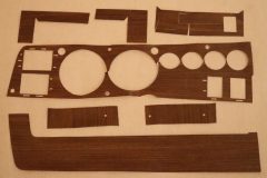 Woodgrainkit Instrumentbräda 1969 Mopar B-body