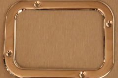 Växelspaksdamask Kromsarg 1970-74 Barracuda Challenger 1971-74 Mopar B-body