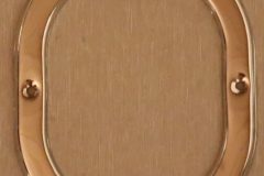 Växelspaksdamask Kromsarg 1968-70 Mopar B-body