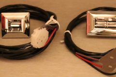 Elhissknappar med kabelhärva  1961-64 Chevrolet Pontiac 1961-72 Chevrolet Pick-Up  GMC Pick-Up