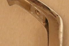 Stötfångarhorn Bak 1970-72 Dart  (utan gummi)