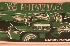 Instruktionsbok  1968 Chevrolet