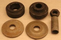 Casterstagsbussningar 1973-76 Mopar