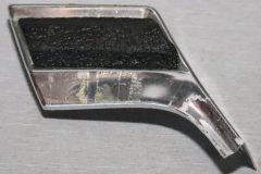 Kromlist Främre Höger Bakskärm  1976-77 Volare 4d